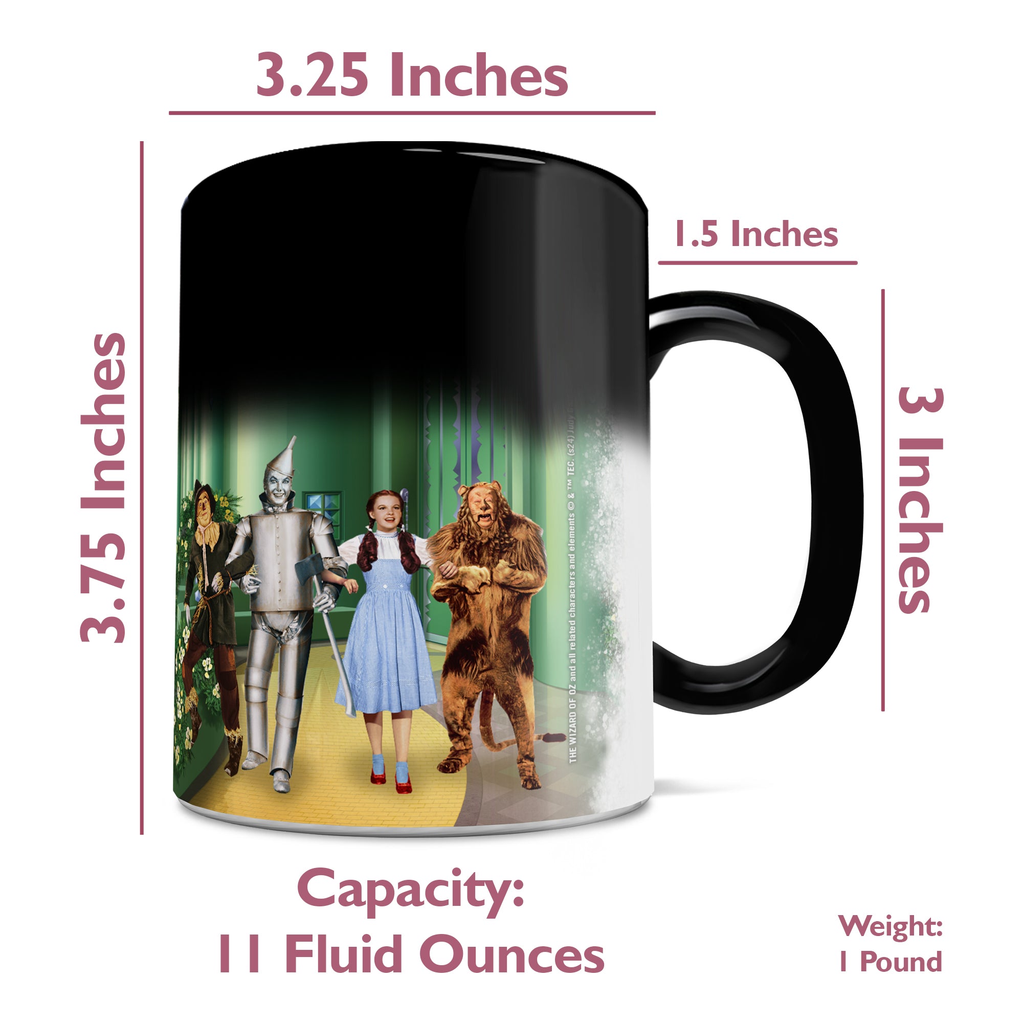 The Wizard of Oz (85th Anniversary – Emerald City) Morphing Mugs® Heat- Sensitive Mug MMUG1621